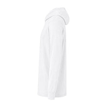 Load image into Gallery viewer, Heart Arrow Teddy Hooded Tee — Romantic Valentine Graphic Long Sleeve