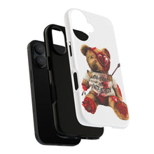 Load image into Gallery viewer, Teddy Bear Heartphone Case — Broken Heart, Love &amp; Integrity Graphic Phone Case
