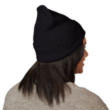 Load image into Gallery viewer, Embroidered Floral Teddy Beanie
