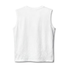 Load image into Gallery viewer, Teddy Bear Graphic Muscle Tank — Small Horror Teddy Design
